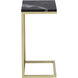 Amell 24 X 20 inch Black End Table